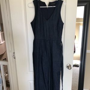 Banana Republic dark denim jumpsuit SIZE 6